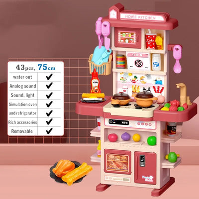 Little Chef - Zabawa w gotowanie w miniaturze - Zestaw do zabawy w kuchnię